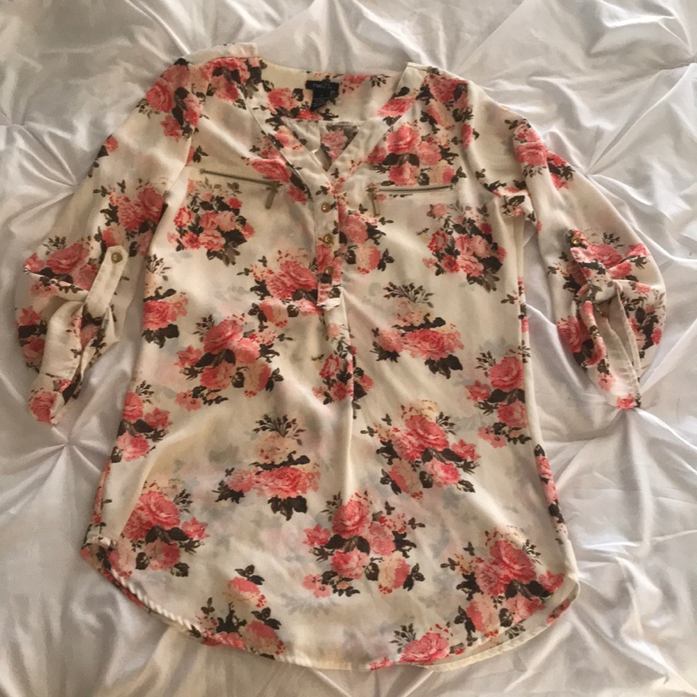 Women’s floral blouse